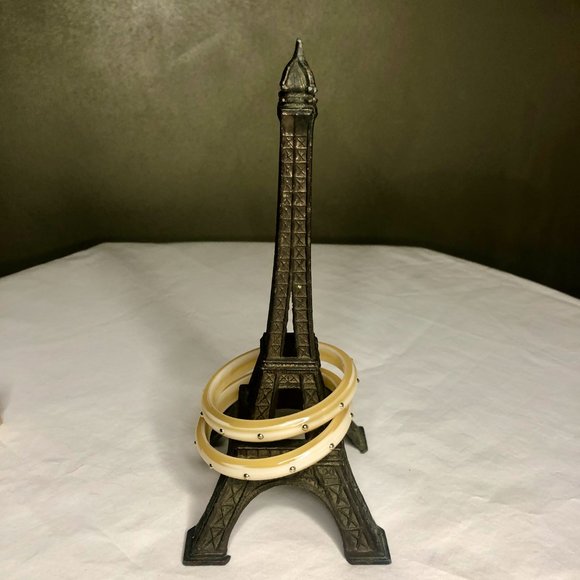 ZENZll Studded Rebel Bangle Bracelet Creamy Marbled Beige Resin 2 Bangles - Picture 7 of 8